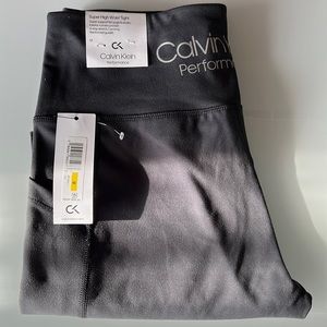 Calvin Klein Gray Performance Leggings